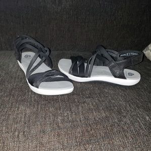 Clark's multi strap sandals, great for outdoors